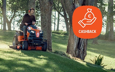 Husqvarna Cashback Aktion mit attraktiven Rabatten